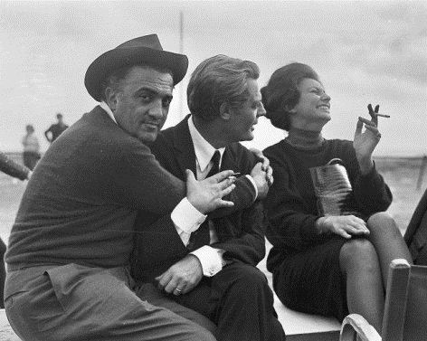 Federico-Fellini-Marcello-Mastroianni-Sophia-Loren